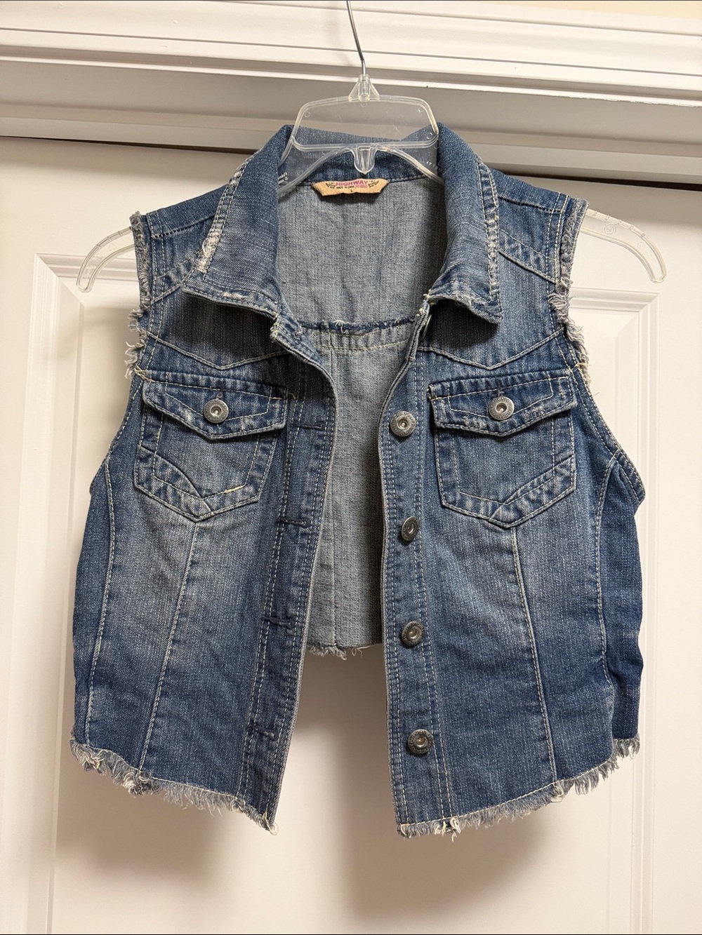Highway Jeans Blue Denim Vest